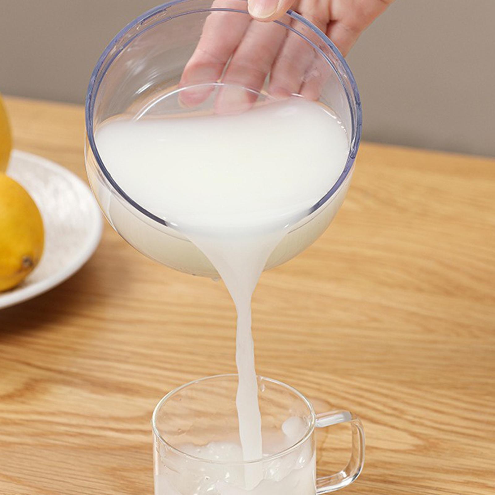 Baby Food Filter - Joghurt-Sieb mit Federdruck-Filtration, Joghurtsfilter, Creme-Filtrationsmaschine für