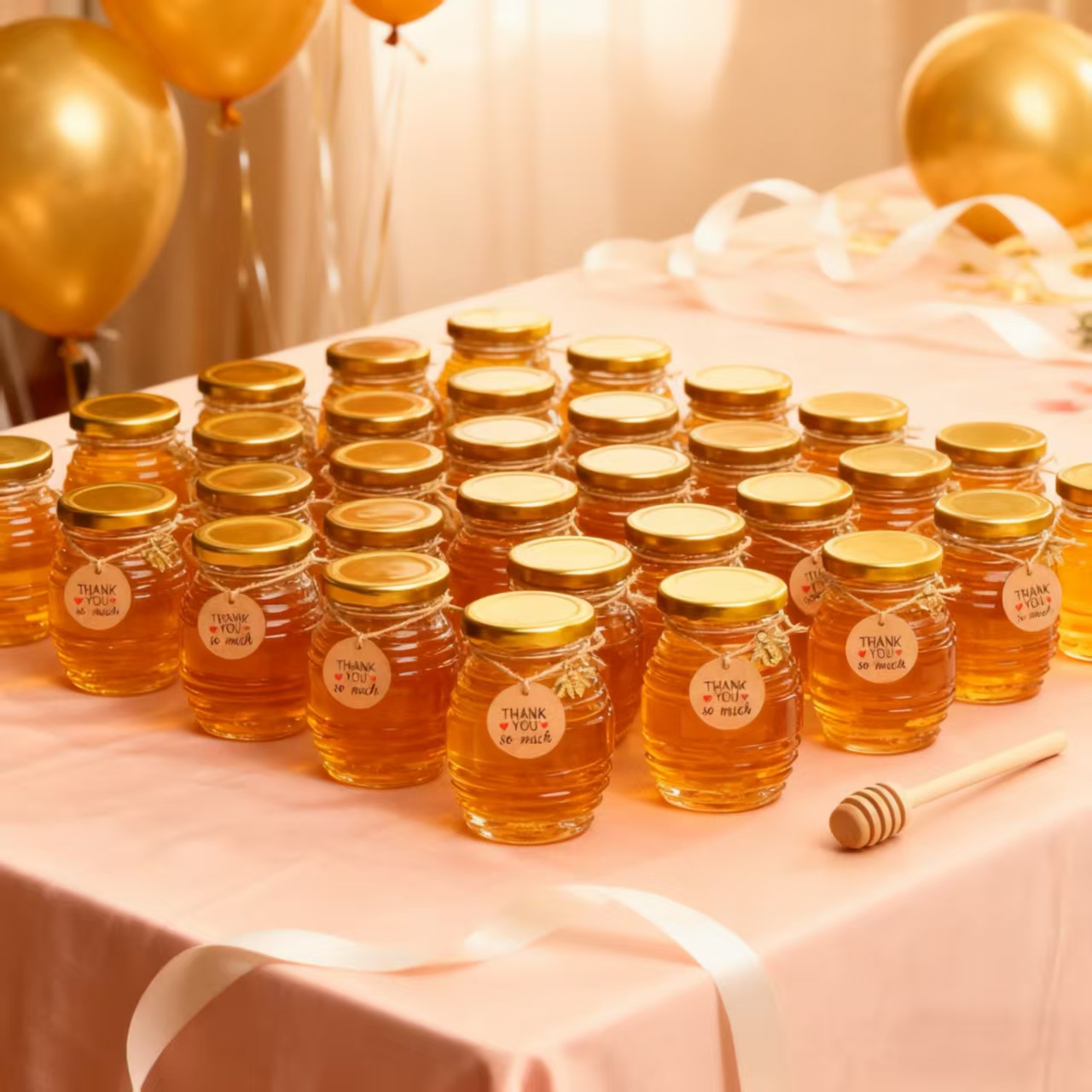 Baby Food Glass Jars - 12/24/36 Stück - 70ml, Mini-Glas-Honiggläser-Set, Runde