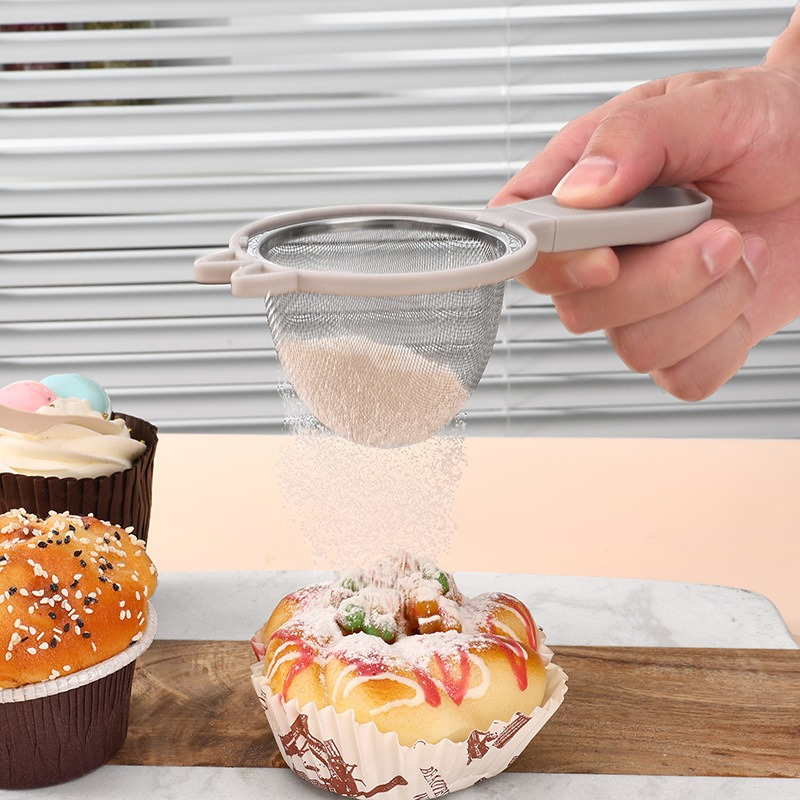 Baby Food Filter - 304 Edelstahl Katzenohr-Sojamilch-Sieb Ultrafeines Netzfilter für