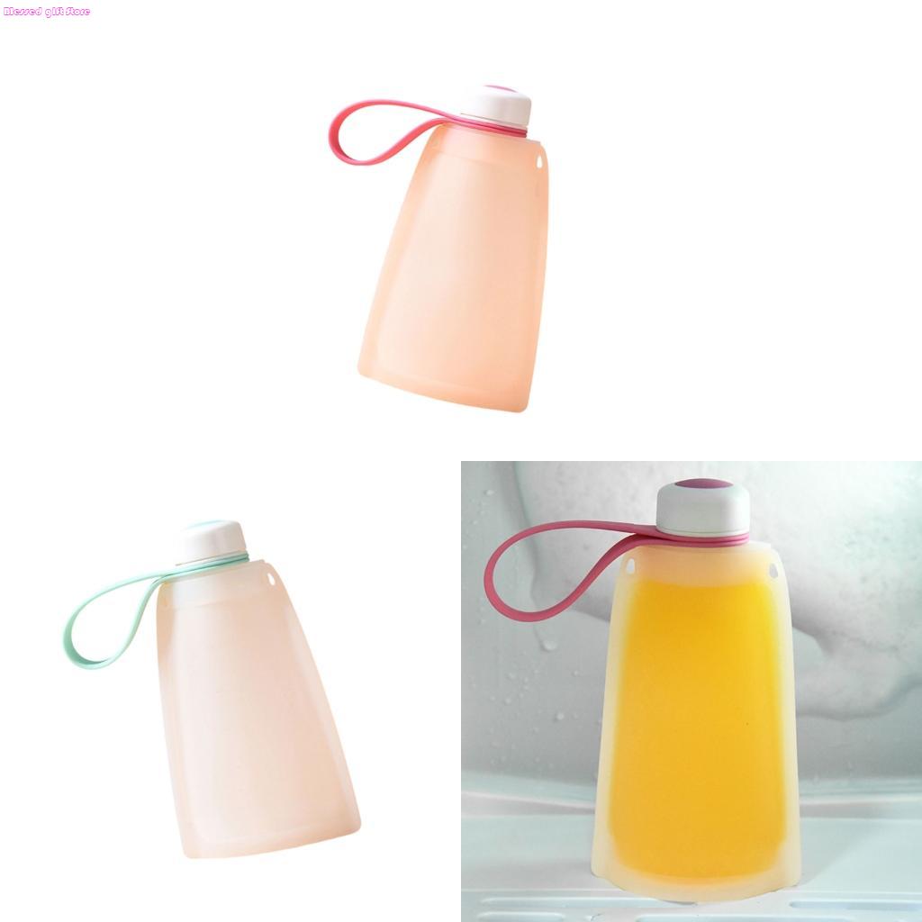 Baby Puree Pouch - D0JC Mehrzweck-Aufbewahrungstasche aus Silikon für Babyfütterung,