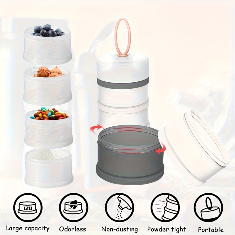 Vierschichtige Milchpulverbox  – Baby Food Nutrition Bewertung und Preis