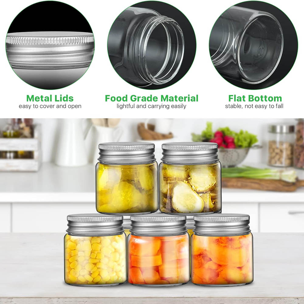 2 Unzen Mini-Einmachgläser, br – Baby Food Containers Glass Bewertung und Preis