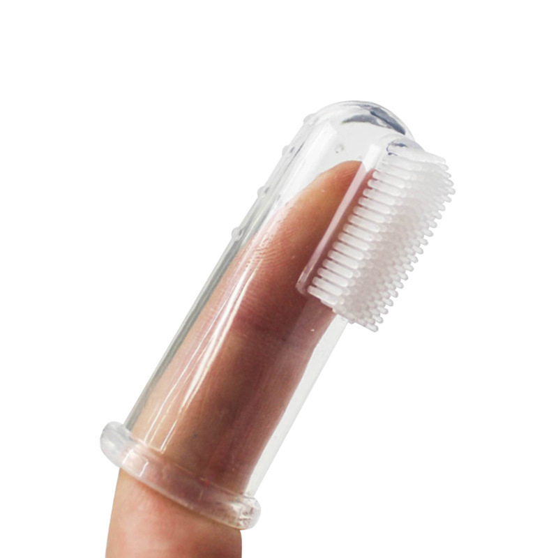 Weiche Silikon-Fingerzahnbürst – Baby Food Dogs Bewertung und Preis