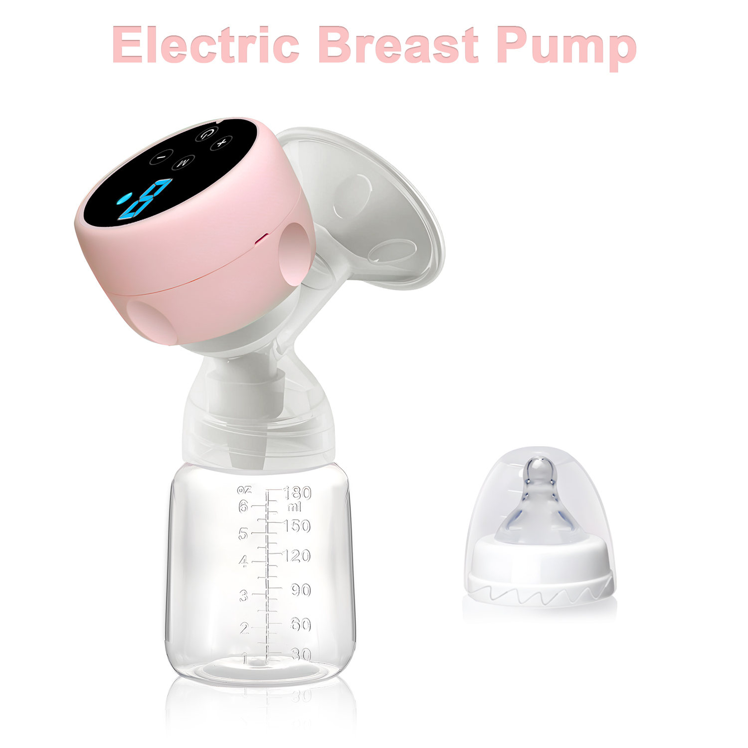 2-in-1 Elektrische Milchpumpe, – Baby Food Bottle Bewertung und Preis