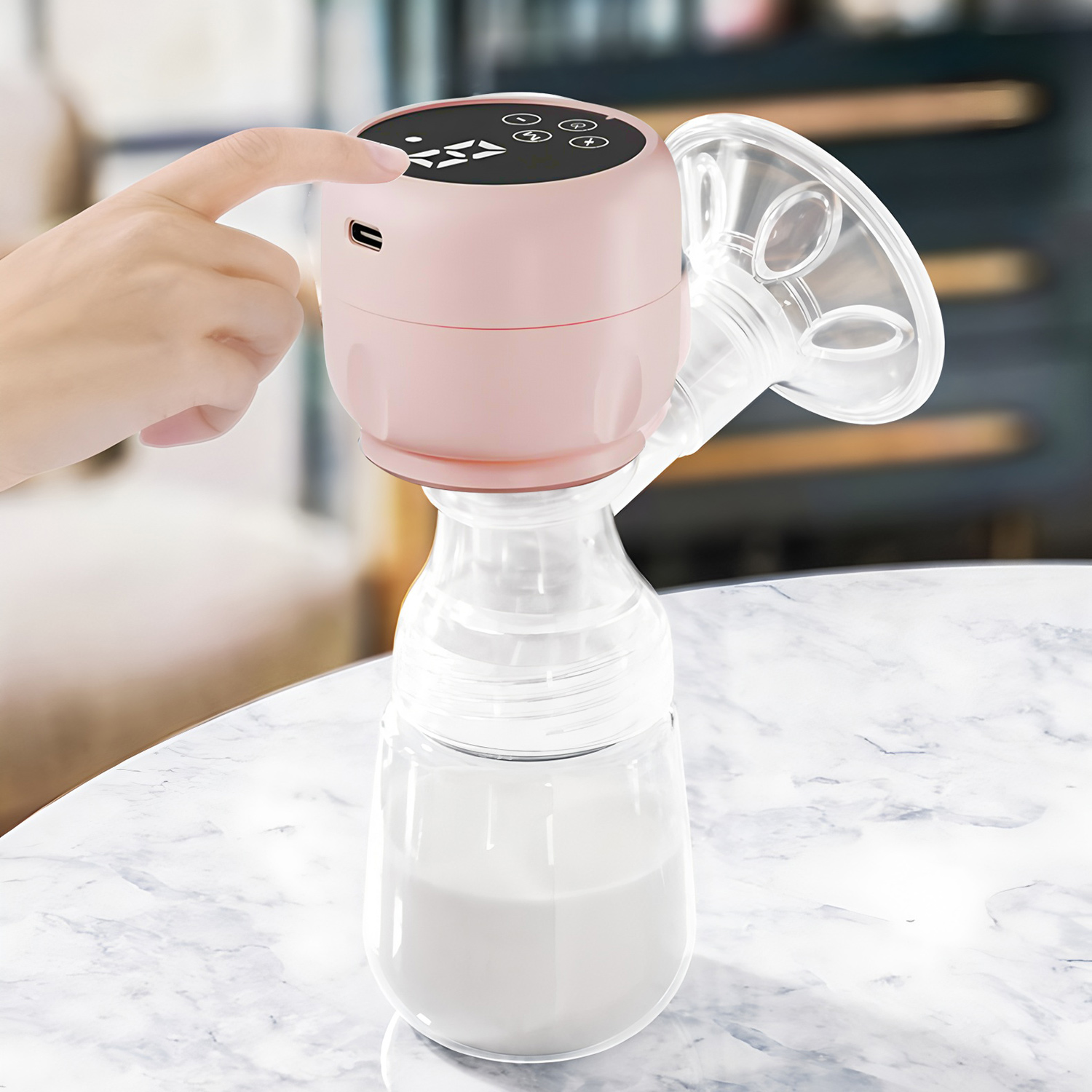 2-in-1 Elektrische Milchpumpe, – Baby Food Bottle Bewertung und Preis