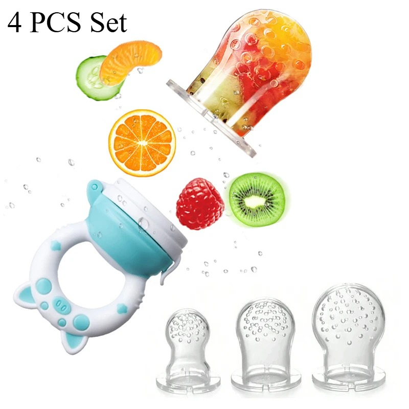 4-teiliges Set Silikon-Obst- u – Baby Food Nutrition Bewertung und Preis
