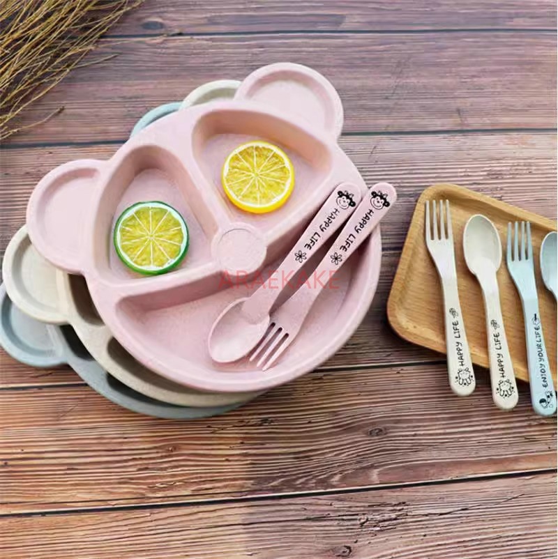 Esszimmer-Teller-Set für Kinde – Baby Food Usa Bewertung und Preis