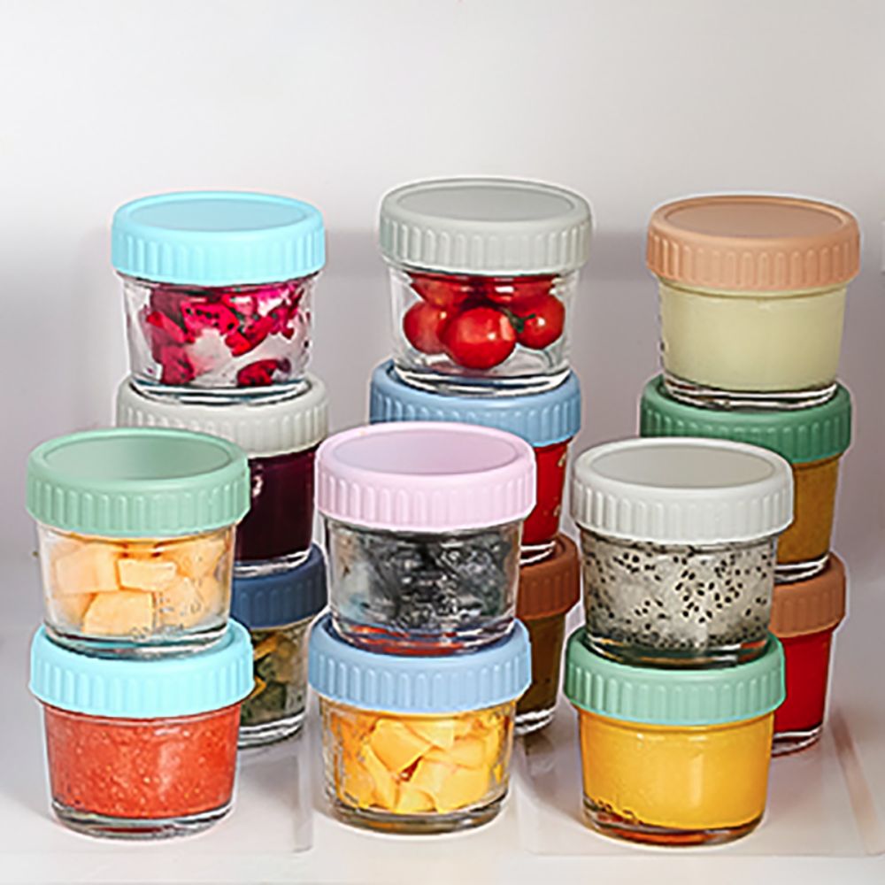 6 Stück Glas-Babynahrungsgläse – Baby Food Containers Glass Bewertung und Preis