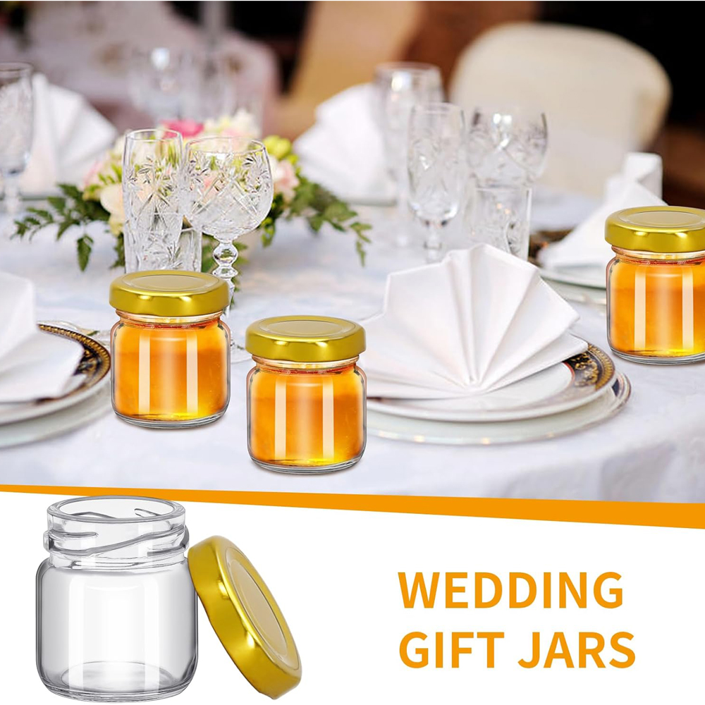 1,5 oz Runde Mini-Klare Honigg – Baby Food Glass Jars Bewertung und Preis