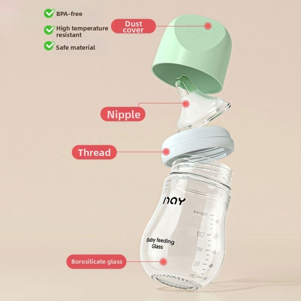 Glas Baby Flasche Anti-blähung – Baby Food Containers Glass Bewertung und Preis