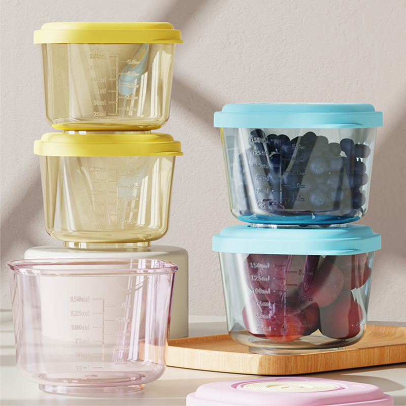 6 Stück Aufbewahrungsbehälter  – Baby Food Containers Glass Bewertung und Preis