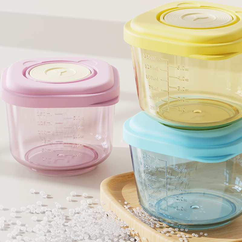 6 Stück Aufbewahrungsbehälter  – Baby Food Containers Glass Bewertung und Preis