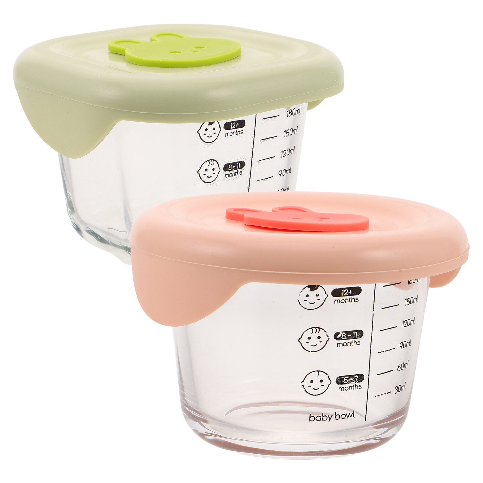 2 Stück Baby-Nahrungsaufbewahr – Baby Food Containers Glass Bewertung und Preis