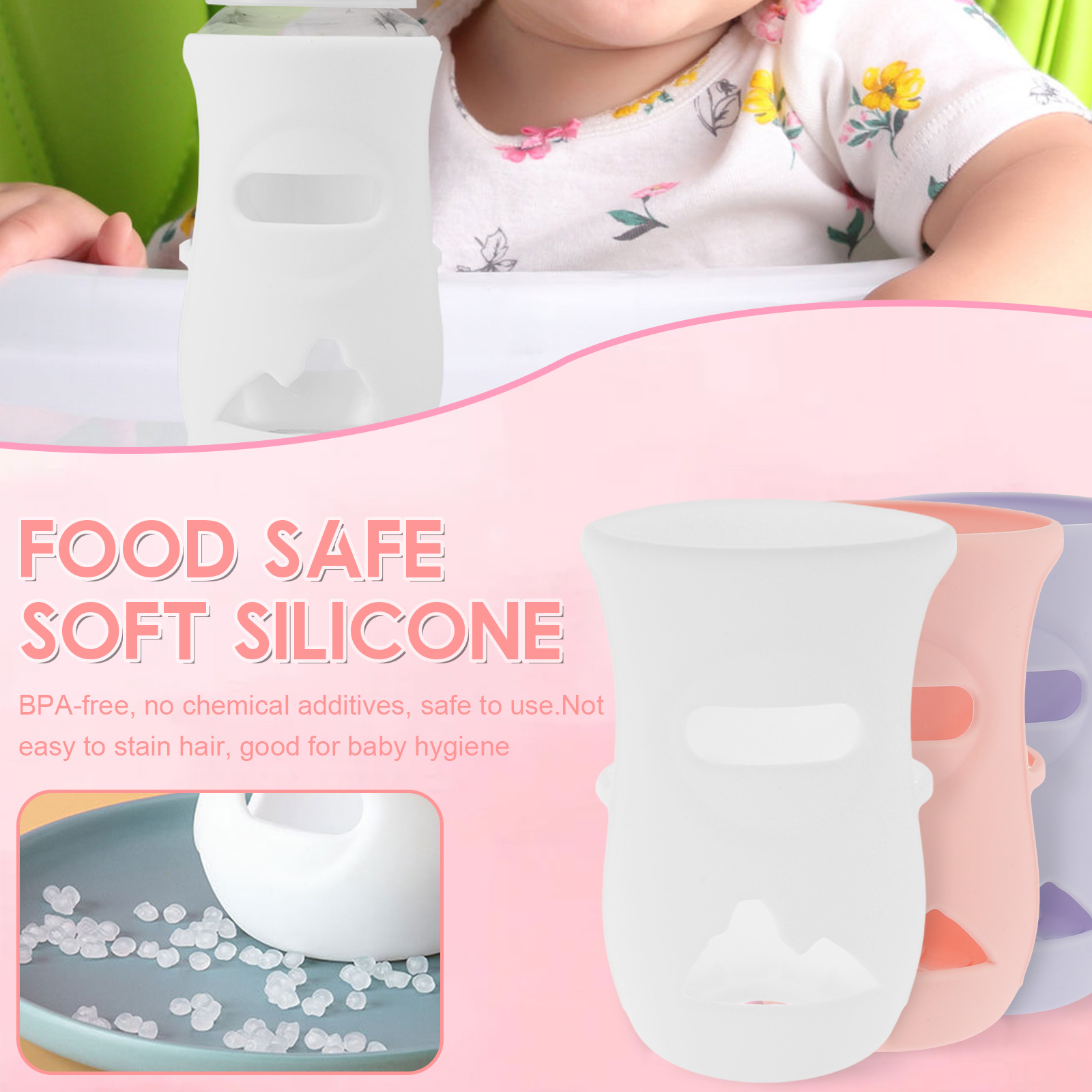Silikonhüllen, Silikon-Babyfla – Baby Food Containers Glass Bewertung und Preis