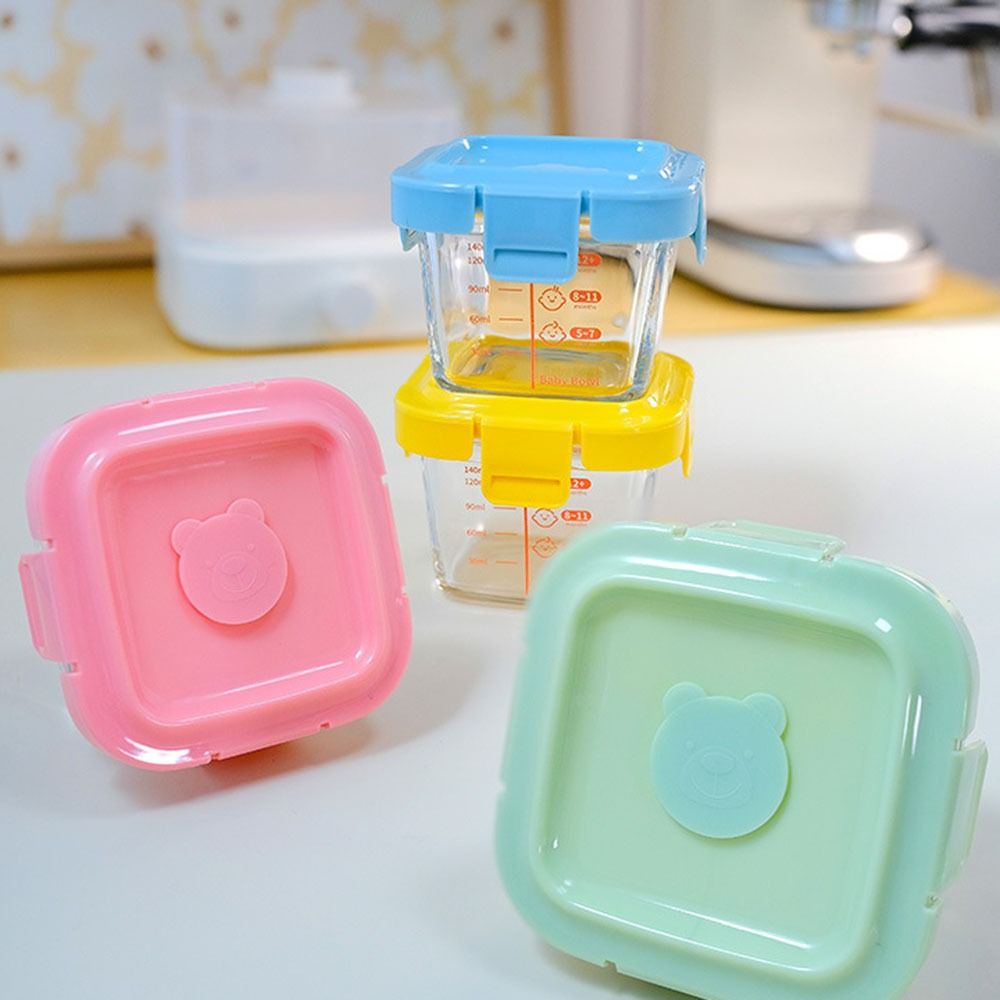 170 ml Glas-Aufbewahrungsbox f – Baby Food Containers Glass Bewertung und Preis