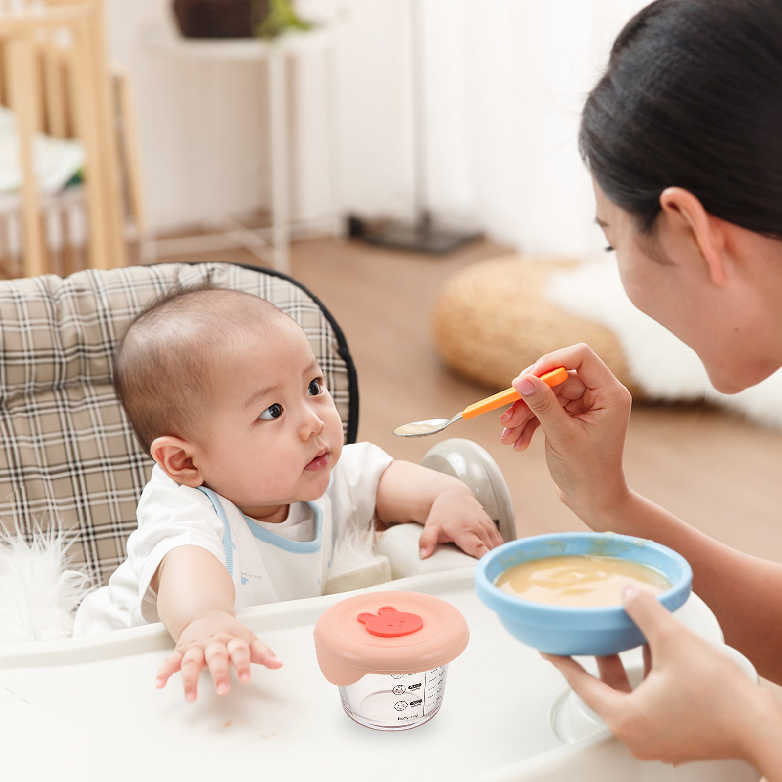 2 Stück Baby-Nahrungsaufbewahr – Baby Food Containers Glass Bewertung und Preis
