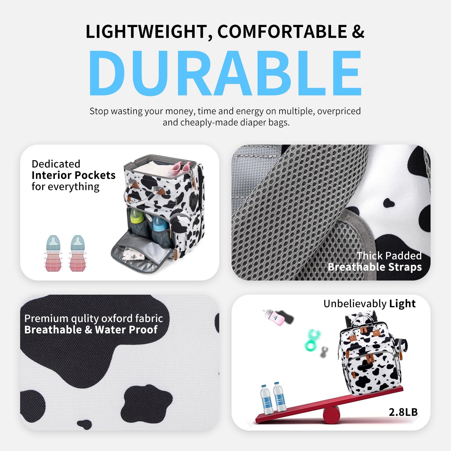 KABAQOO Wickeltaschen-Rucksack – Baby Puree Pouch Bewertung und Preis
