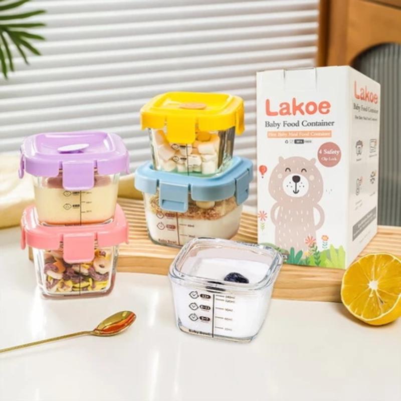 Hitzebeständige Aufbewahrungsb – Baby Food Containers Glass Bewertung und Preis