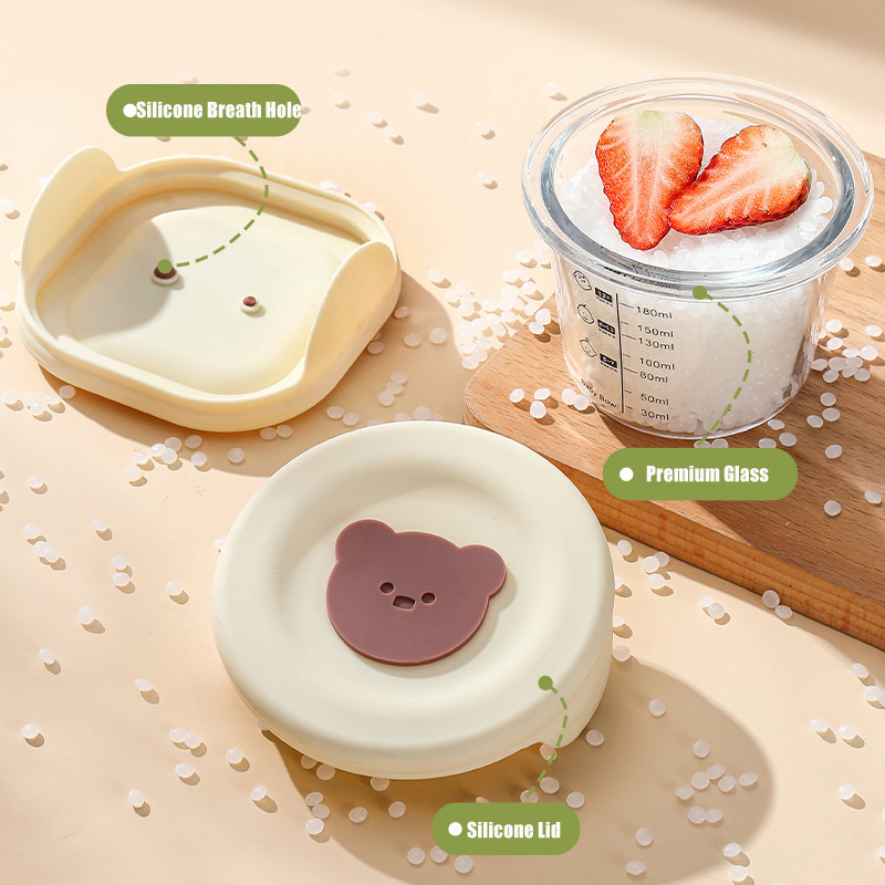 180 ml Glas-Vorratsdosen für B – Baby Food Containers Glass Bewertung und Preis