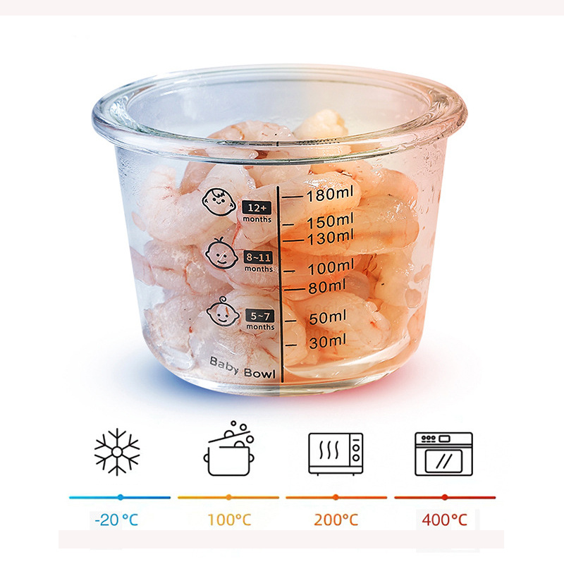 180 ml Glas-Vorratsdosen für B – Baby Food Containers Glass Bewertung und Preis