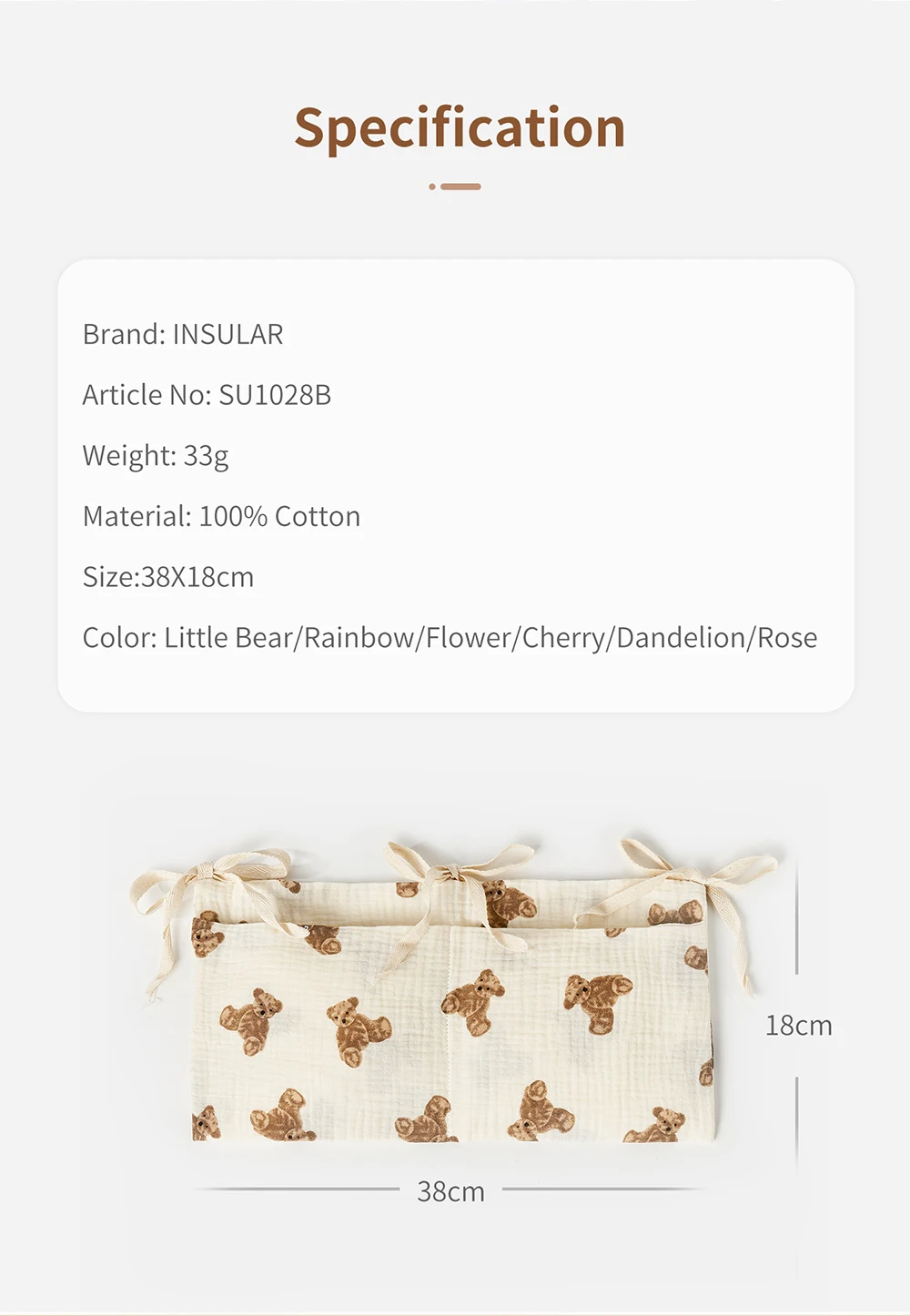 Baby-Kinderbett-Organizer, Bet – Baby Puree Pouch Bewertung und Preis