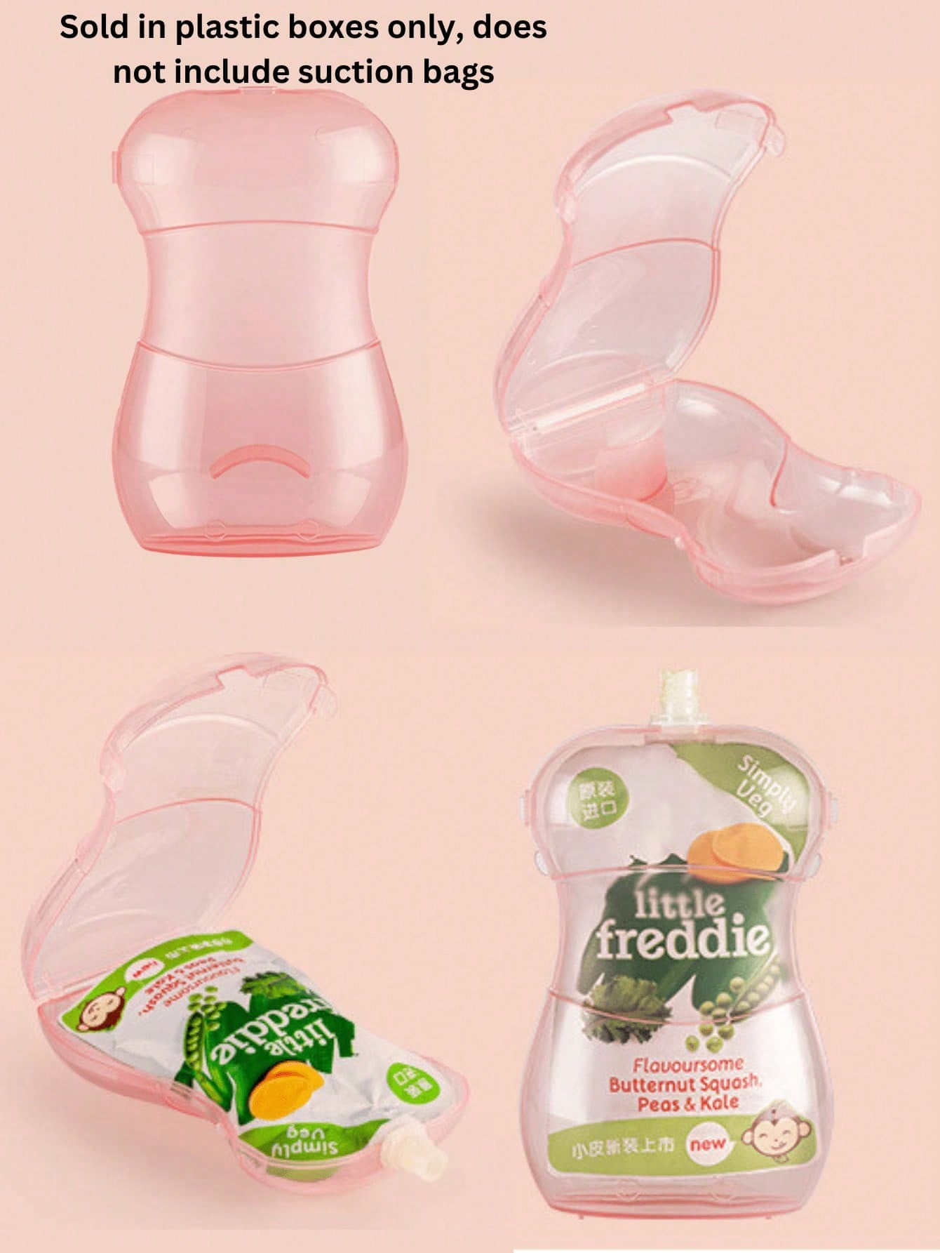 Anti-Quetsch-Fruchtpüree-Box u – Baby Puree Pouch Bewertung und Preis