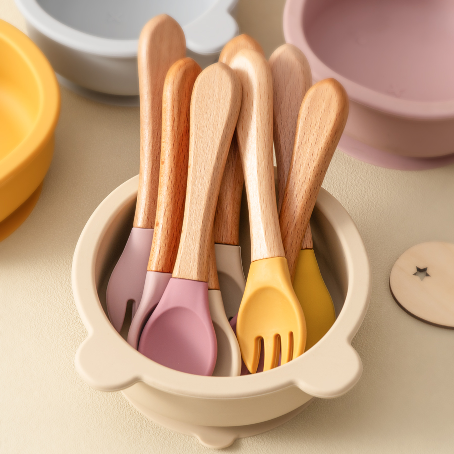 2PCS Baby Lernen Löffel Utensi – Baby Food Nutrition Bewertung und Preis