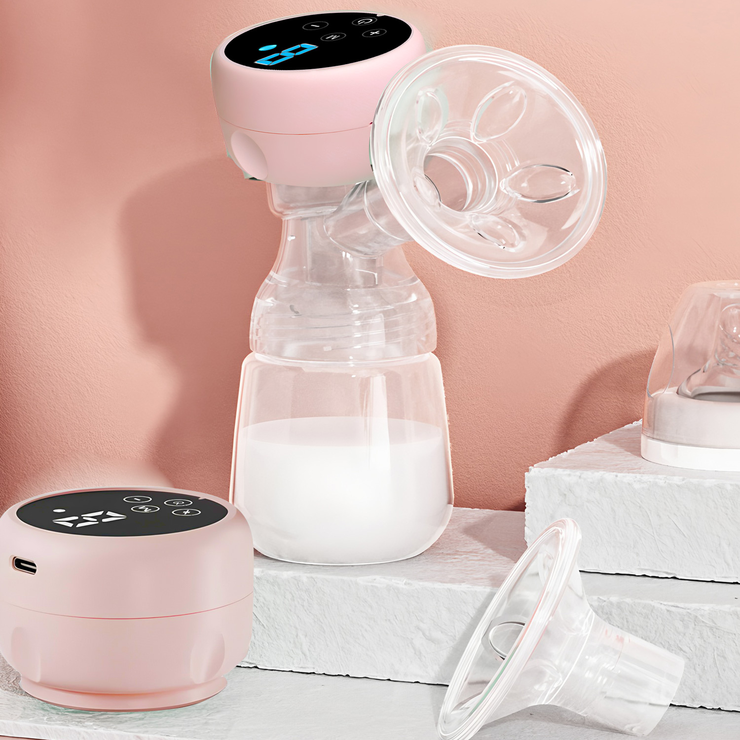 2-in-1 Elektrische Milchpumpe  – Baby Food Bottle Bewertung und Preis
